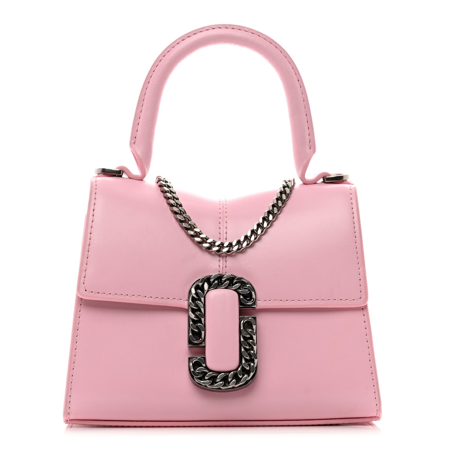 Calfskin Mini Saint Marc Top Handle Pink