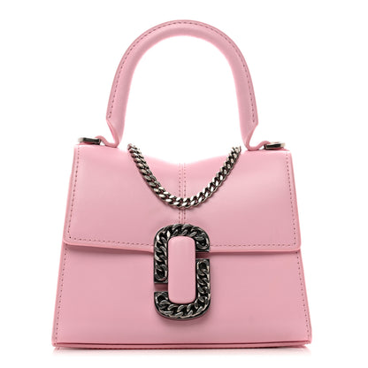 Marc Jacobs Calfskin Mini Saint Marc Top Handle Pink 1 of 11
