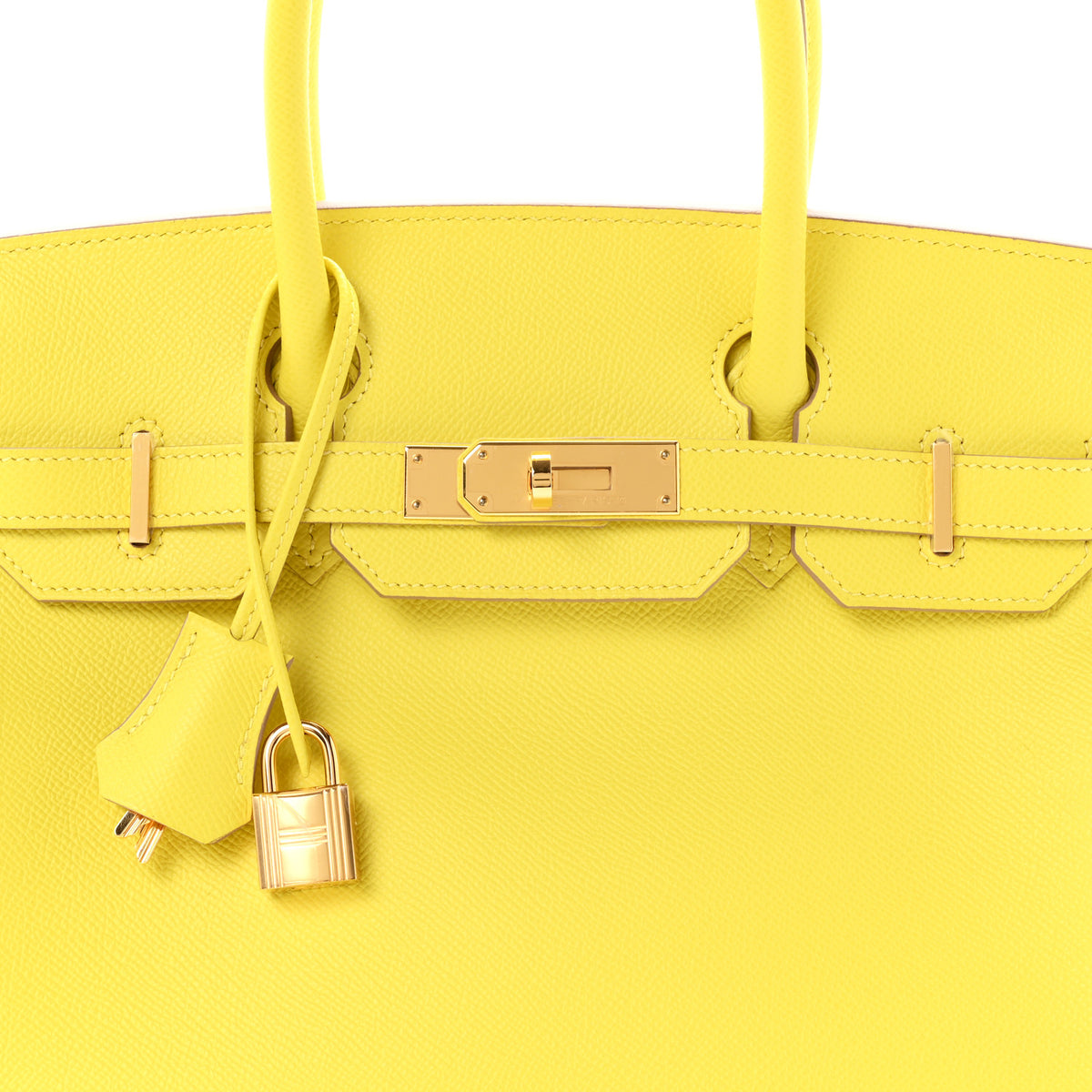 Epsom Birkin 30 Lime