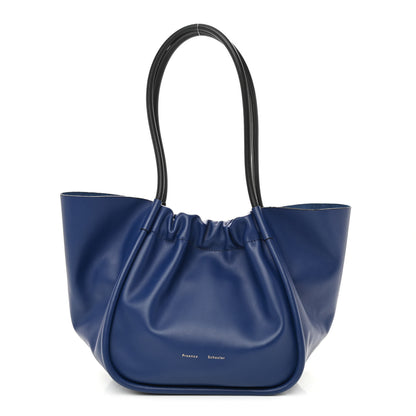 Proenza Schouler Calfskin Large Ruched Tote Cobalt 3 of 12