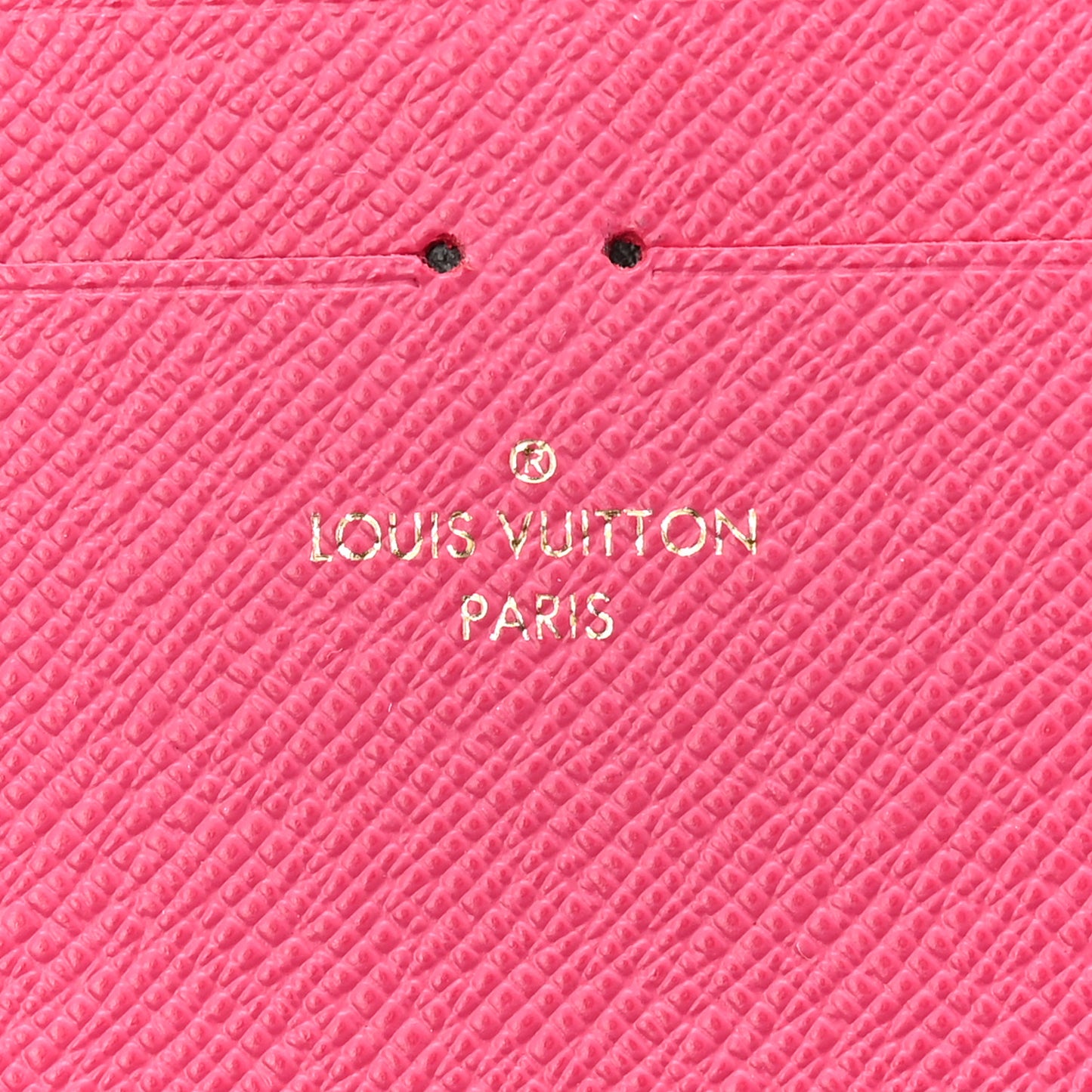Calfskin Felicie Card Holder Insert Pink