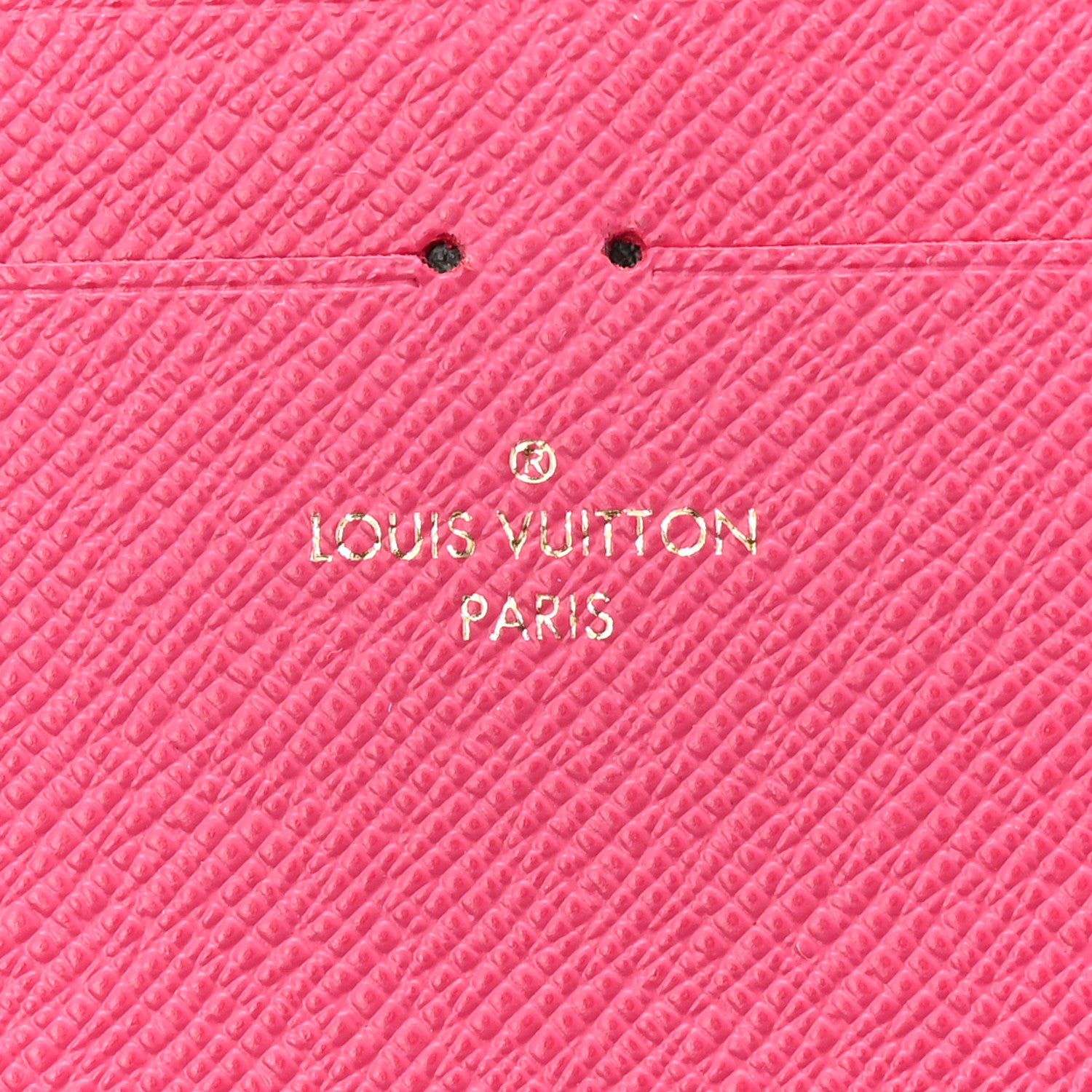 Louis Vuitton Calfskin Felicie Card Holder Insert Pink 6 of 10