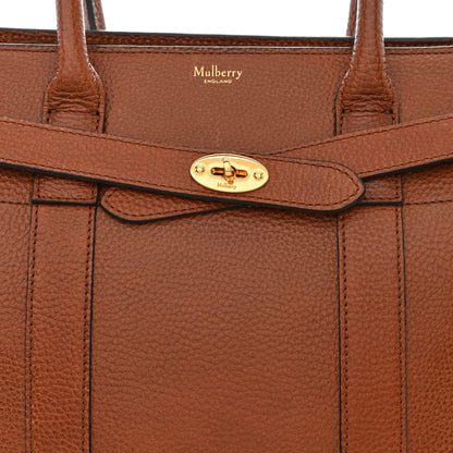 Mulberry Small Classic Grain Small Zipped Bayswater Oak 8 of 12