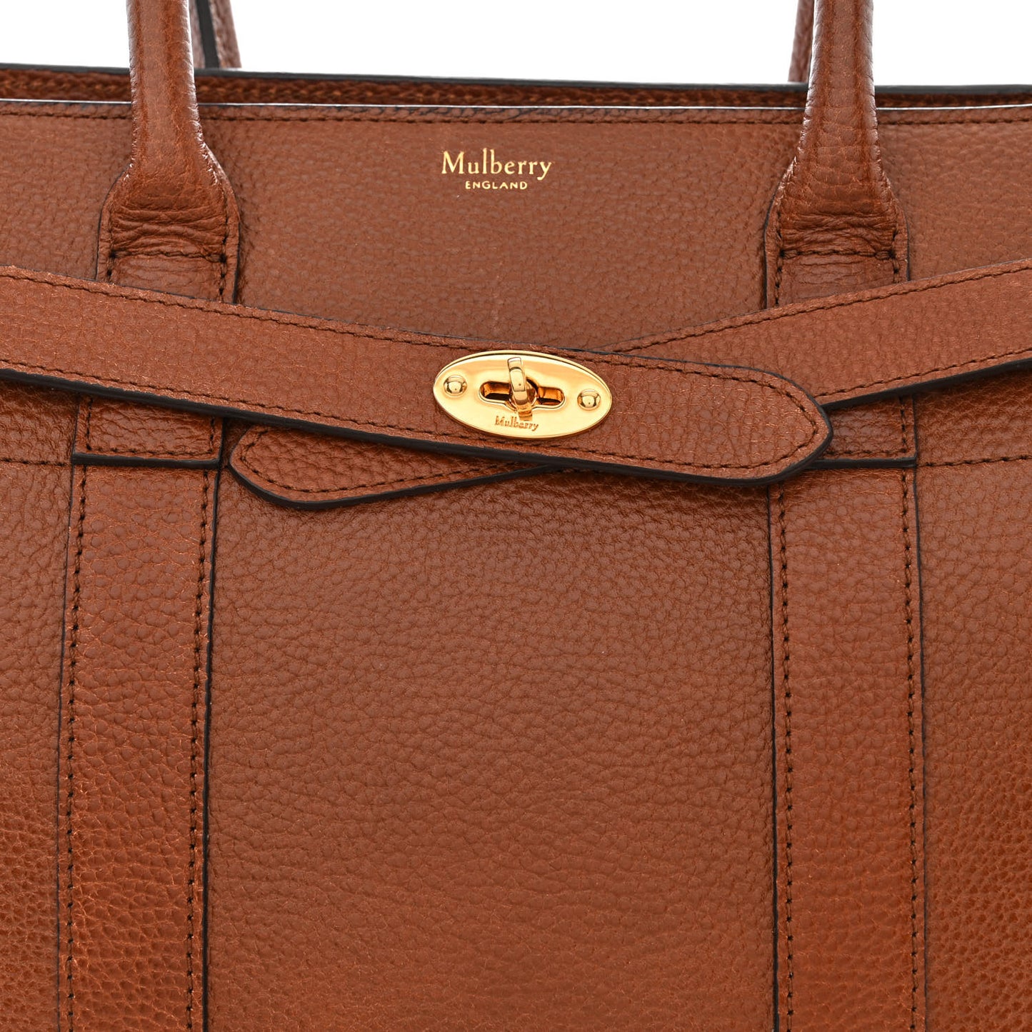 Small Classic Grain Small Zipped Bayswater Oak