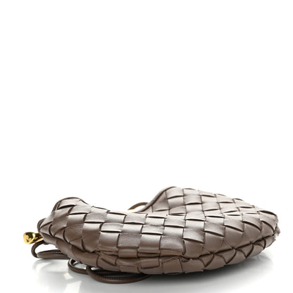 Bottega Veneta Nappa Intrecciato Mini Sardine Bag Taupe Grey 4 of 9