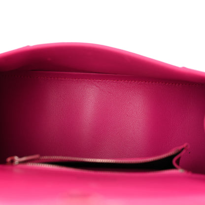 Balenciaga Shiny Box Calfskin Small Hourglass Top Handle Bag Acid Fuchsia 5 of 16