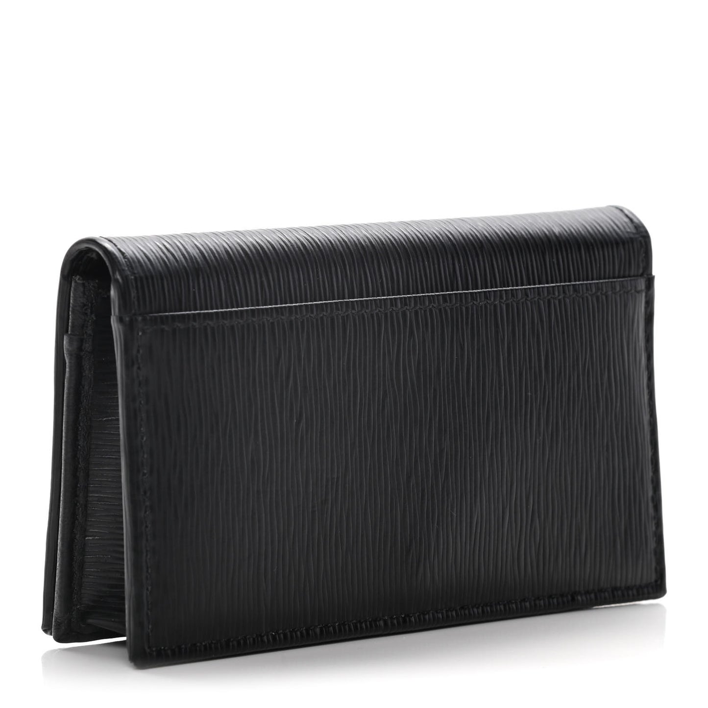 Vitello Move Triangle Logo Card Holder Black