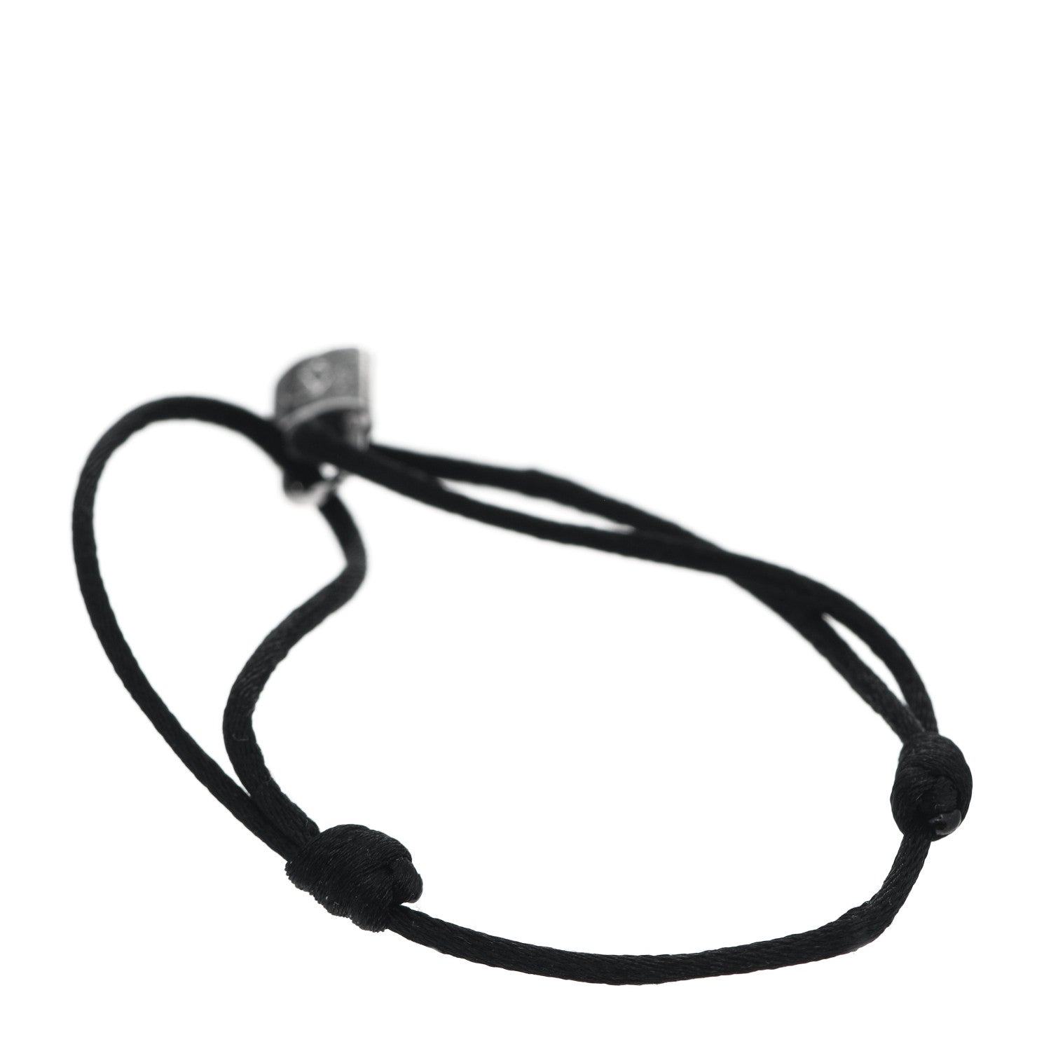 Louis Vuitton X UNICEF Sterling Silver Lockit Bracelet Black 3 of 6