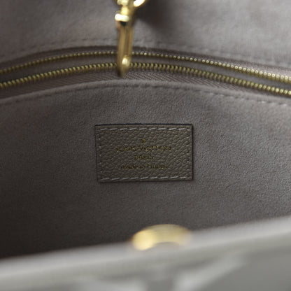 Louis Vuitton Empreinte Monogram Giant Onthego PM Tourterelle Creme 9 of 10