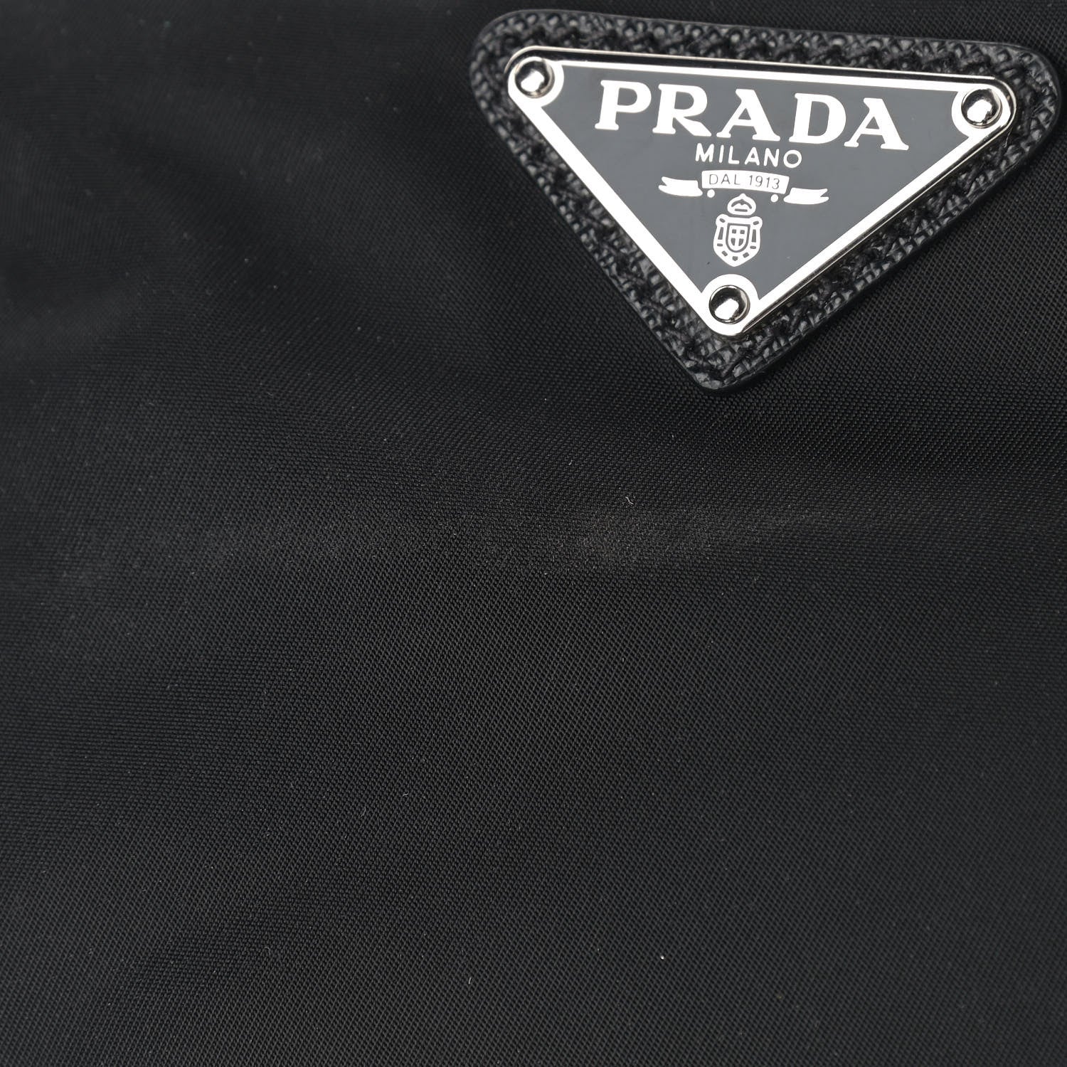 Prada Nylon Vela Flat Messenger Bag Black 14 of 14