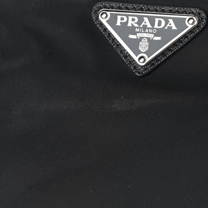 Prada Nylon Vela Flat Messenger Bag Black 14 of 14