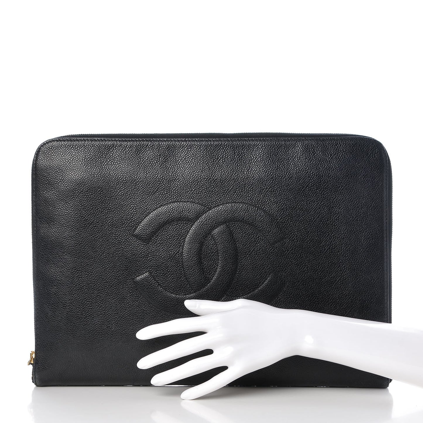 Caviar Timeless CC Document Portfolio Holder Black
