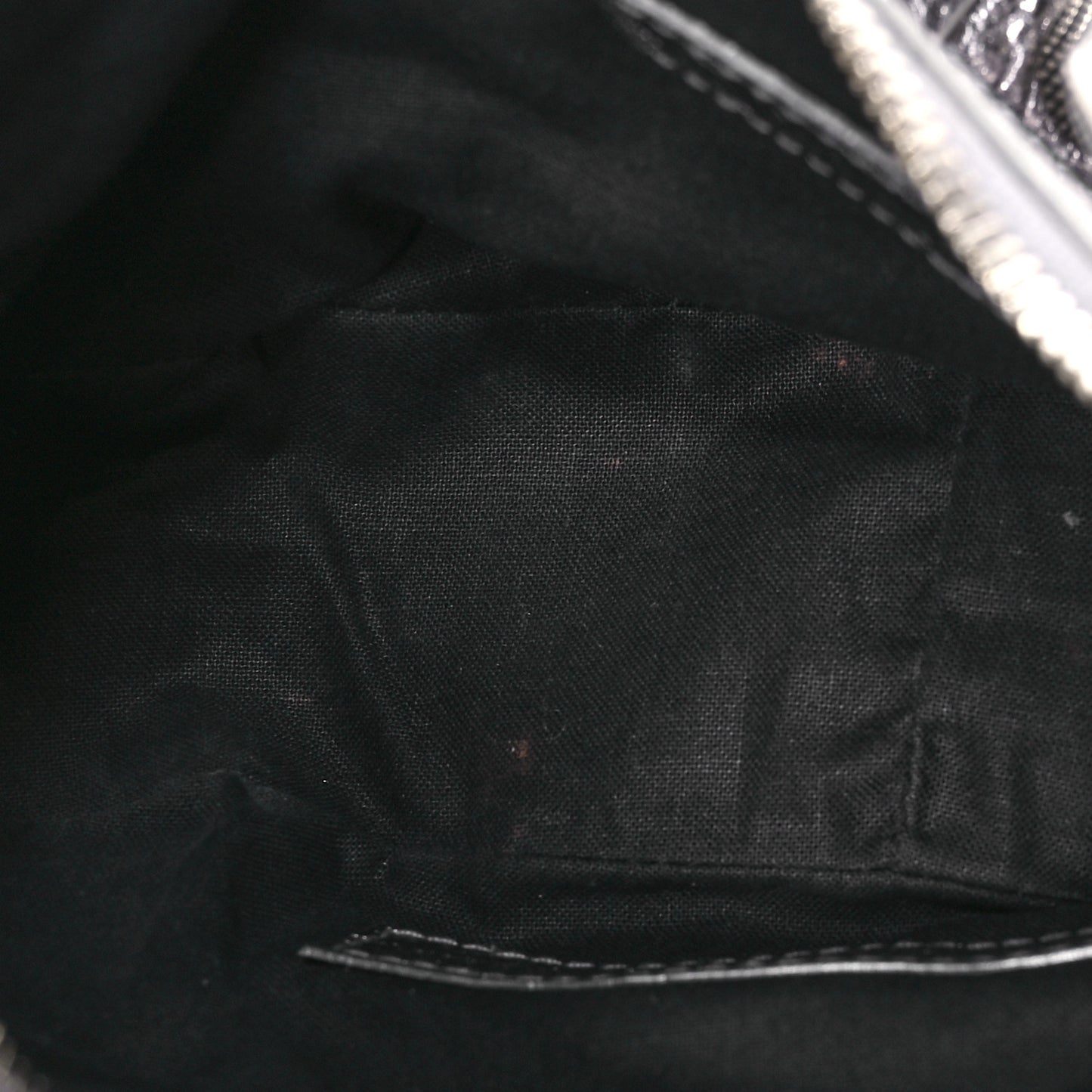 Metallic Agneau Arena Le Cagole Shoulder Bag XS Silver