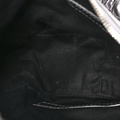 Balenciaga Metallic Agneau Arena Le Cagole Shoulder Bag XS Silver 6 of 12