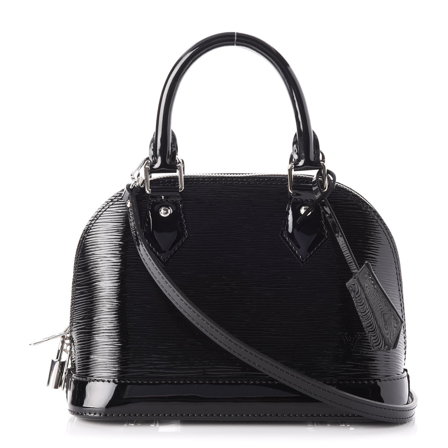 Louis Vuitton Epi Electric Alma BB Black 2 of 15