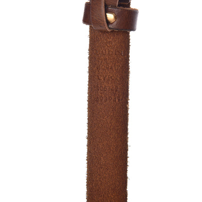 Gucci Cuoio Toscano Double G 20mm Belt 85 34 Cuir 6 of 6