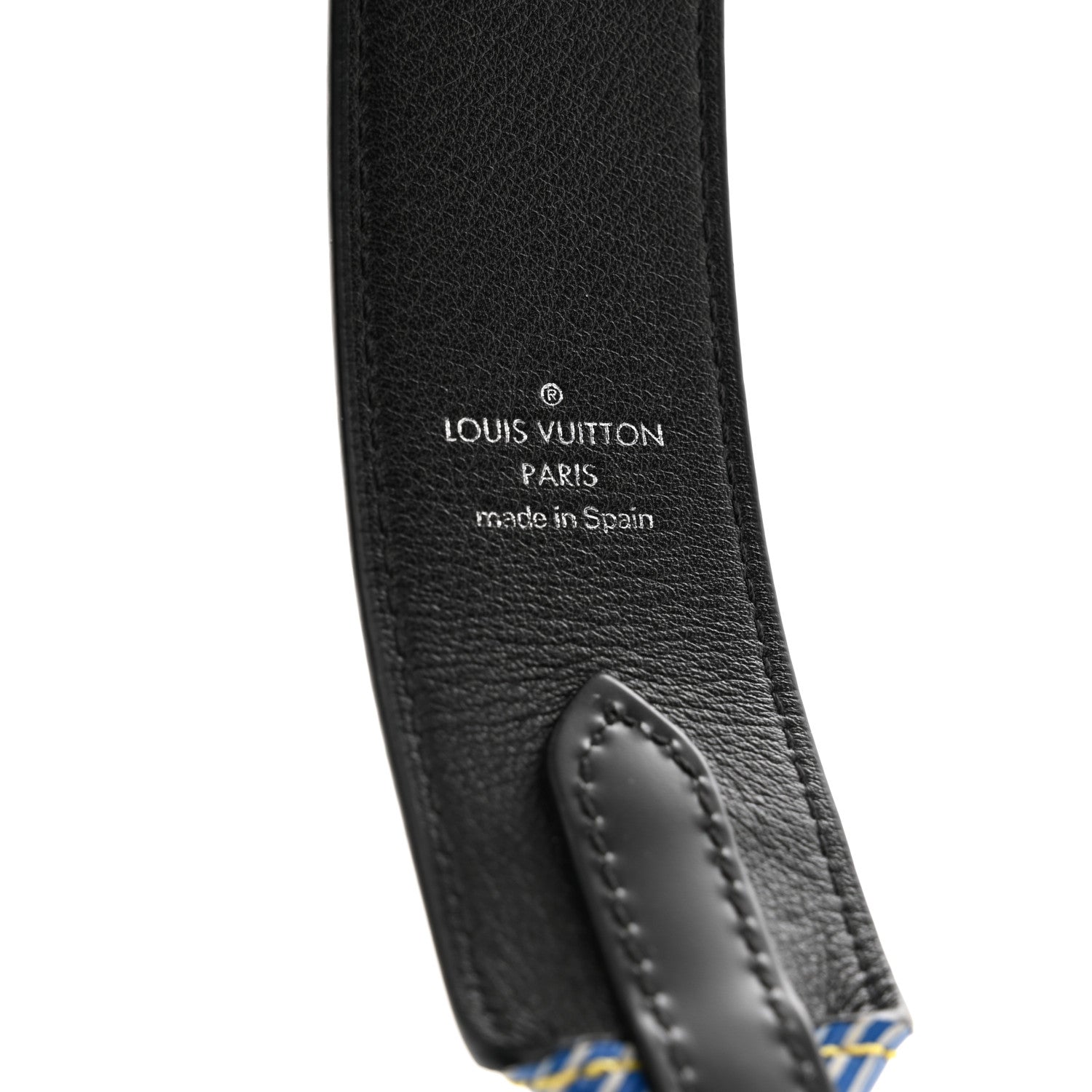 Louis Vuitton Epi Bandouliere Shoulder Strap Denim Light 4 of 4