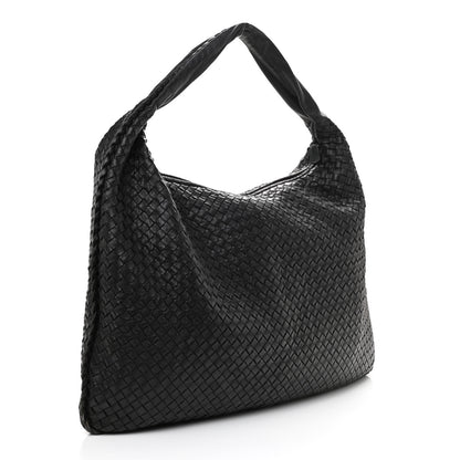 Bottega Veneta Nappa Intrecciato Large Veneta Hobo Black 3 of 11