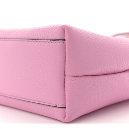 Salvatore Ferragamo Tumbled Calfskin Gancini Mini Bag Pink 9 of 10