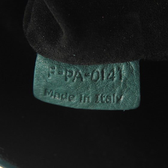 Celine Calfskin Medium Phantom Luggage Emerald Green 8 of 20