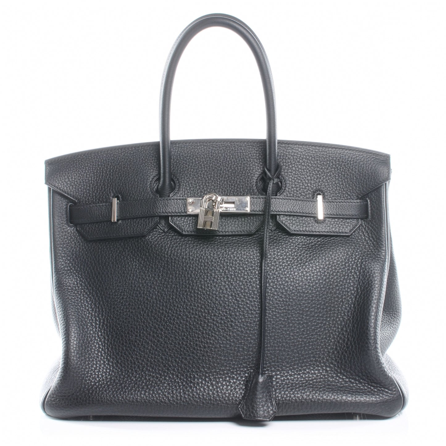 Taurillon Clemence Birkin 35 Black