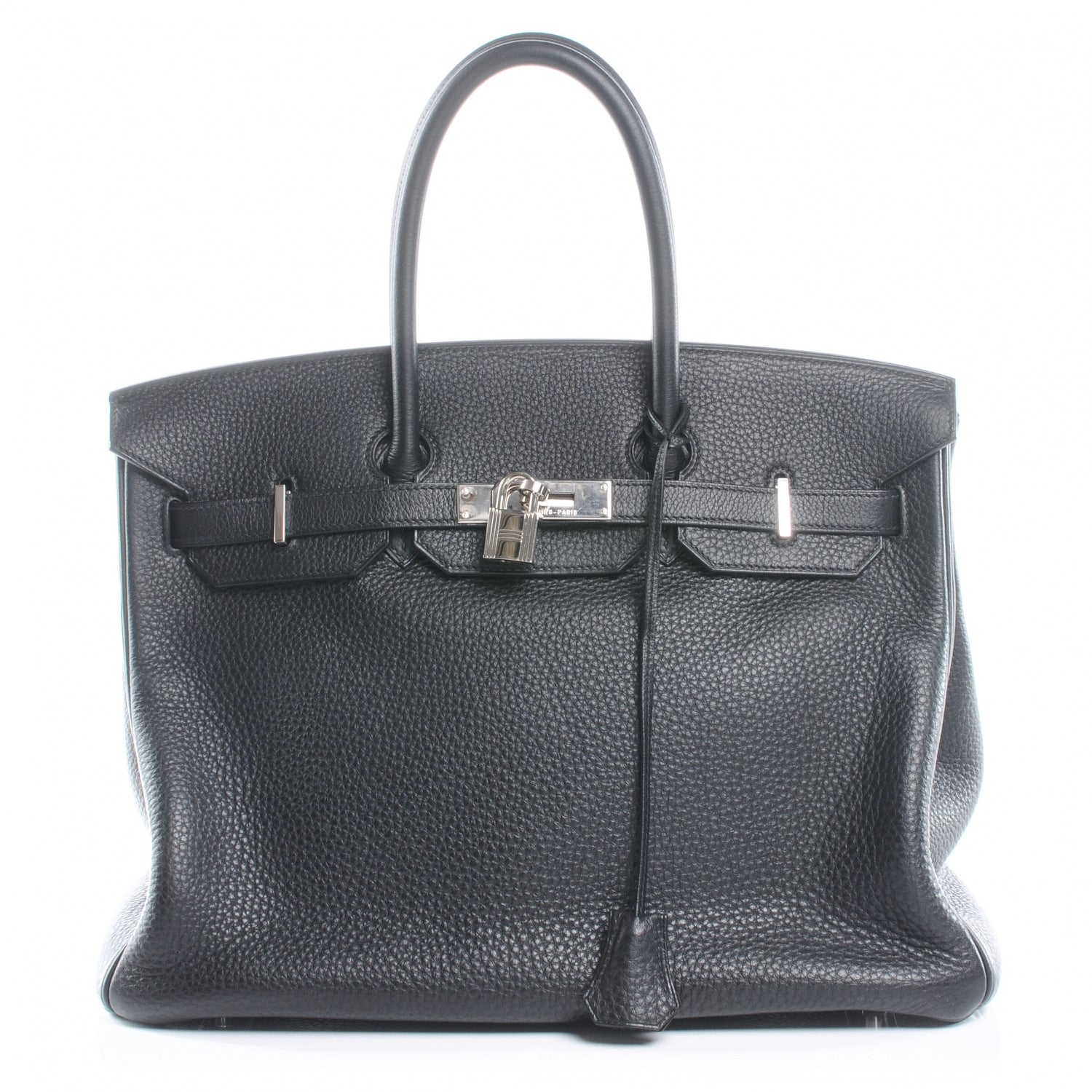 Hermes Taurillon Clemence Birkin 35 Black 1 of 10