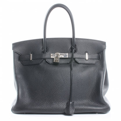 Hermes Taurillon Clemence Birkin 35 Black 1 of 10