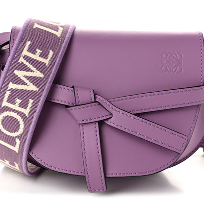 Loewe Calfskin Jacquard Mini Gate Dual Bag Guimauve 8 of 10