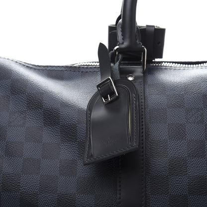 Louis Vuitton Damier Cobalt Keepall Bandouliere 45 10 of 12