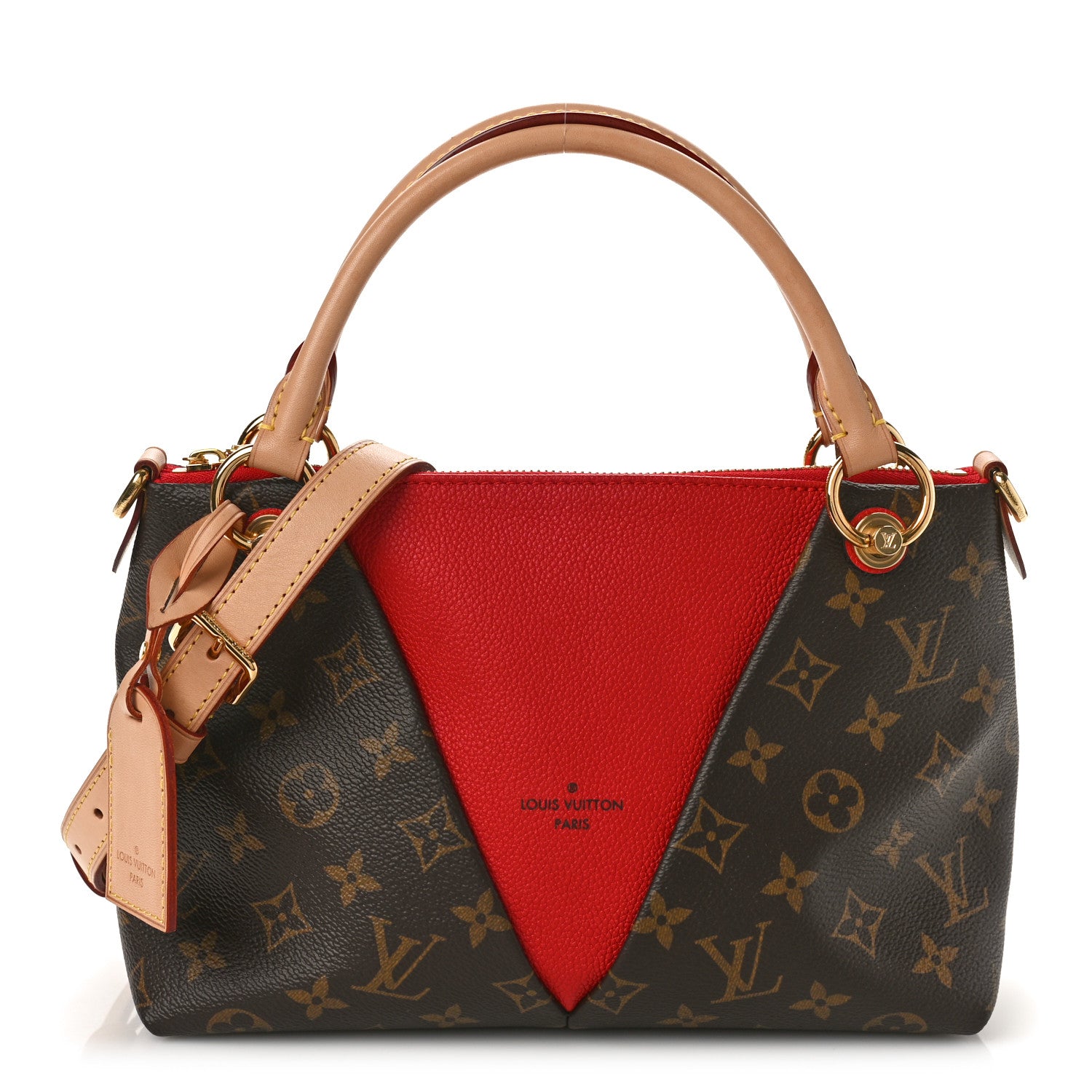 Louis Vuitton Monogram V Tote BB Cherry 1 of 8
