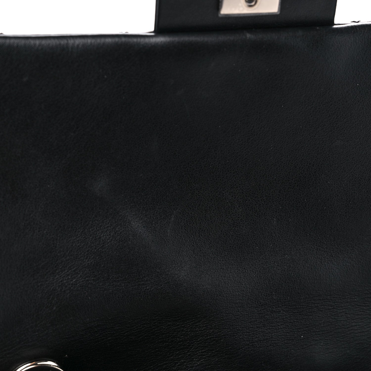 Chanel Calfskin Quilted CC Uniform Flap Belt Bag Black 11 of 11