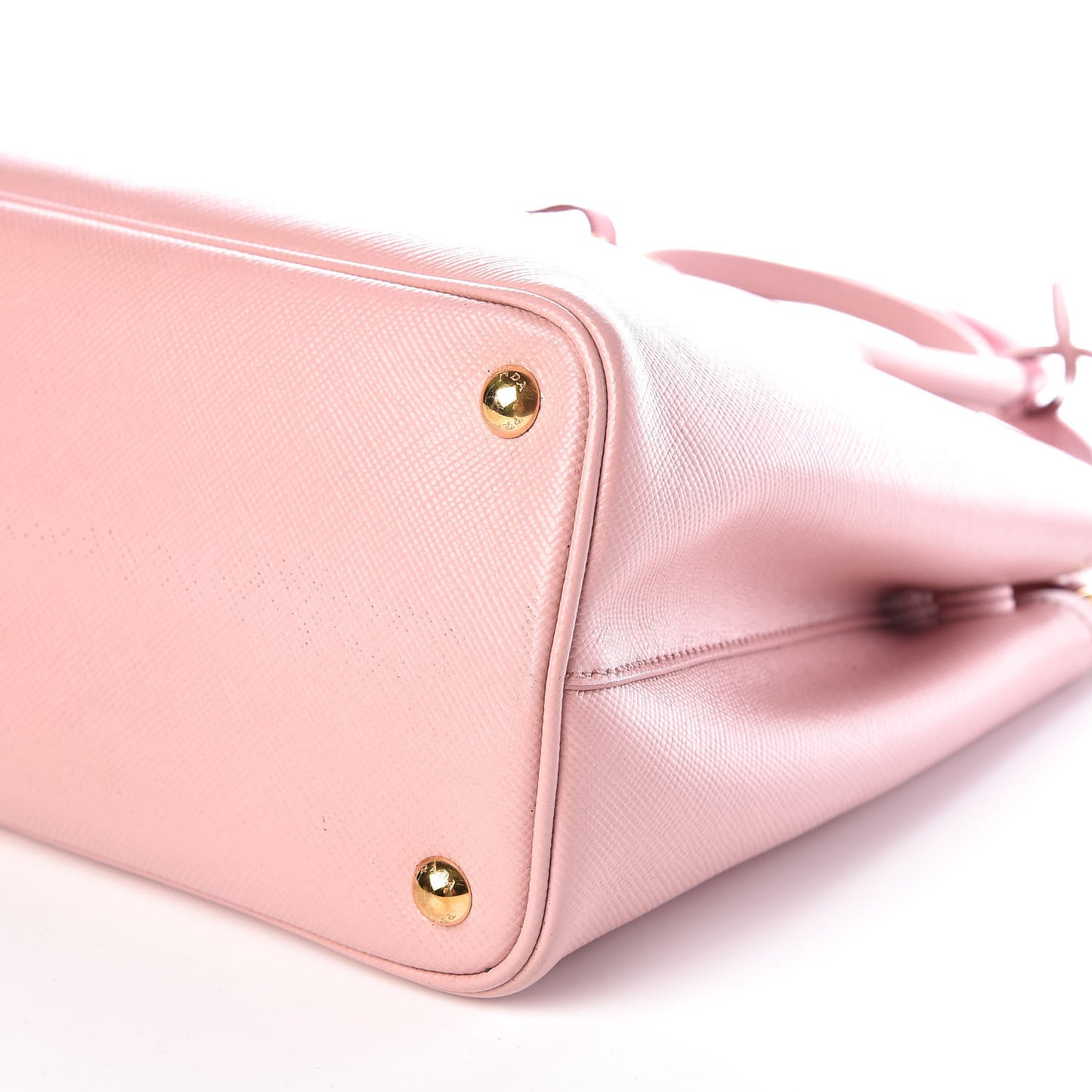 Saffiano Cuir Bi-Color Small Double Handle Bag Pesca Tamaris
