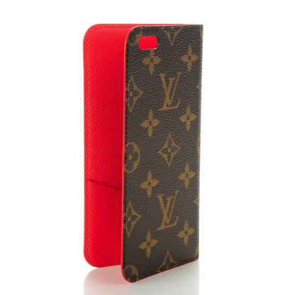 Louis Vuitton Monogram iPhone 6 Plus Folio Case Rouge 3 of 7
