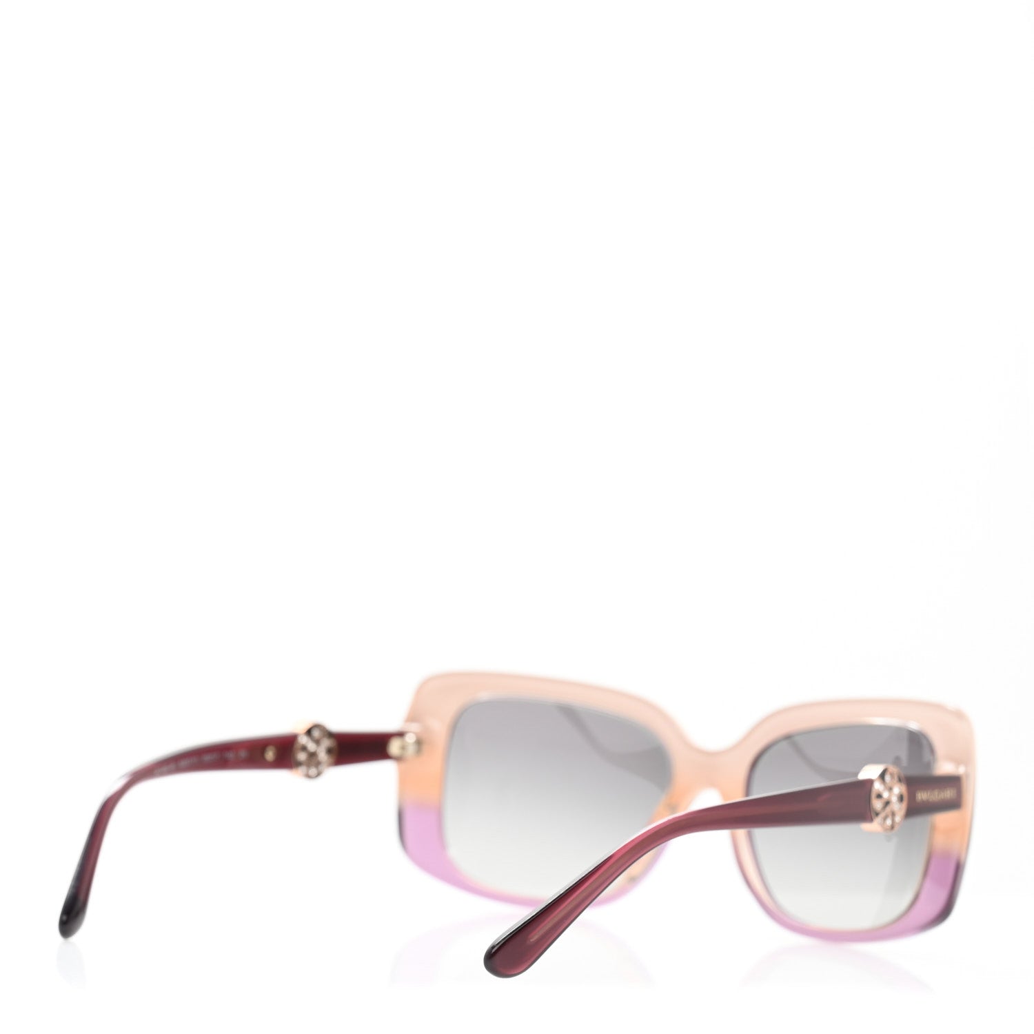 Bulgari Acetate Crystal Sunglasses 8146-B Purple 4 of 7