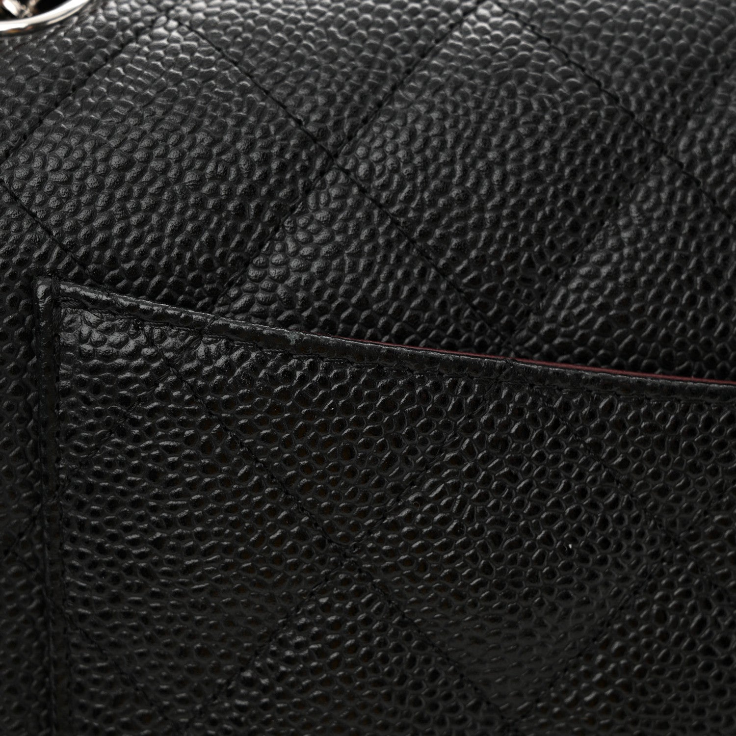 Chanel Caviar Quilted Jumbo Double Flap Black 16 of 16