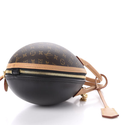 Louis Vuitton Monogram Egg Bag Black 7 of 9