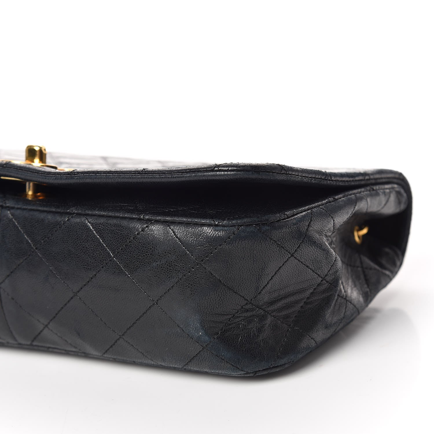 Chanel Lambskin Quilted Small Single Flap Black 6 of 15