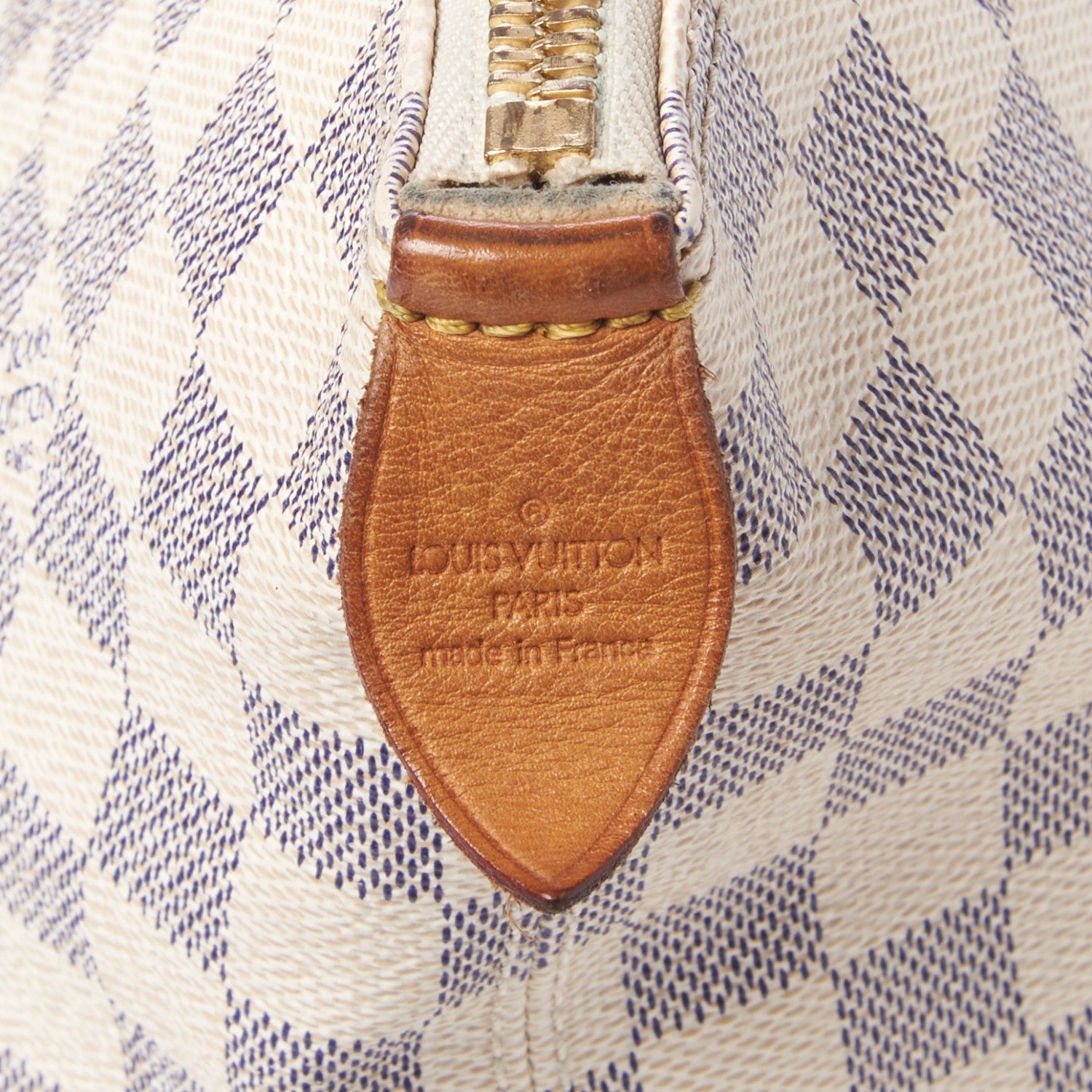 Louis Vuitton Damier Azur Saleya MM 7 of 10