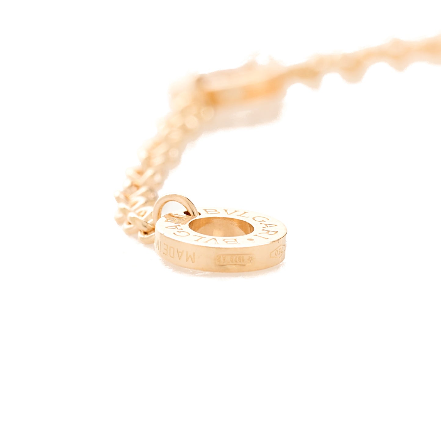 18K Rose Gold B.Zero1 Pendant Necklace