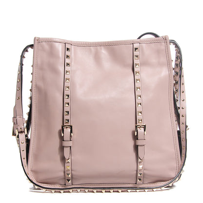 Valentino Garavani Vitello Rockstud Shopper Tote Poudre 1 of 8