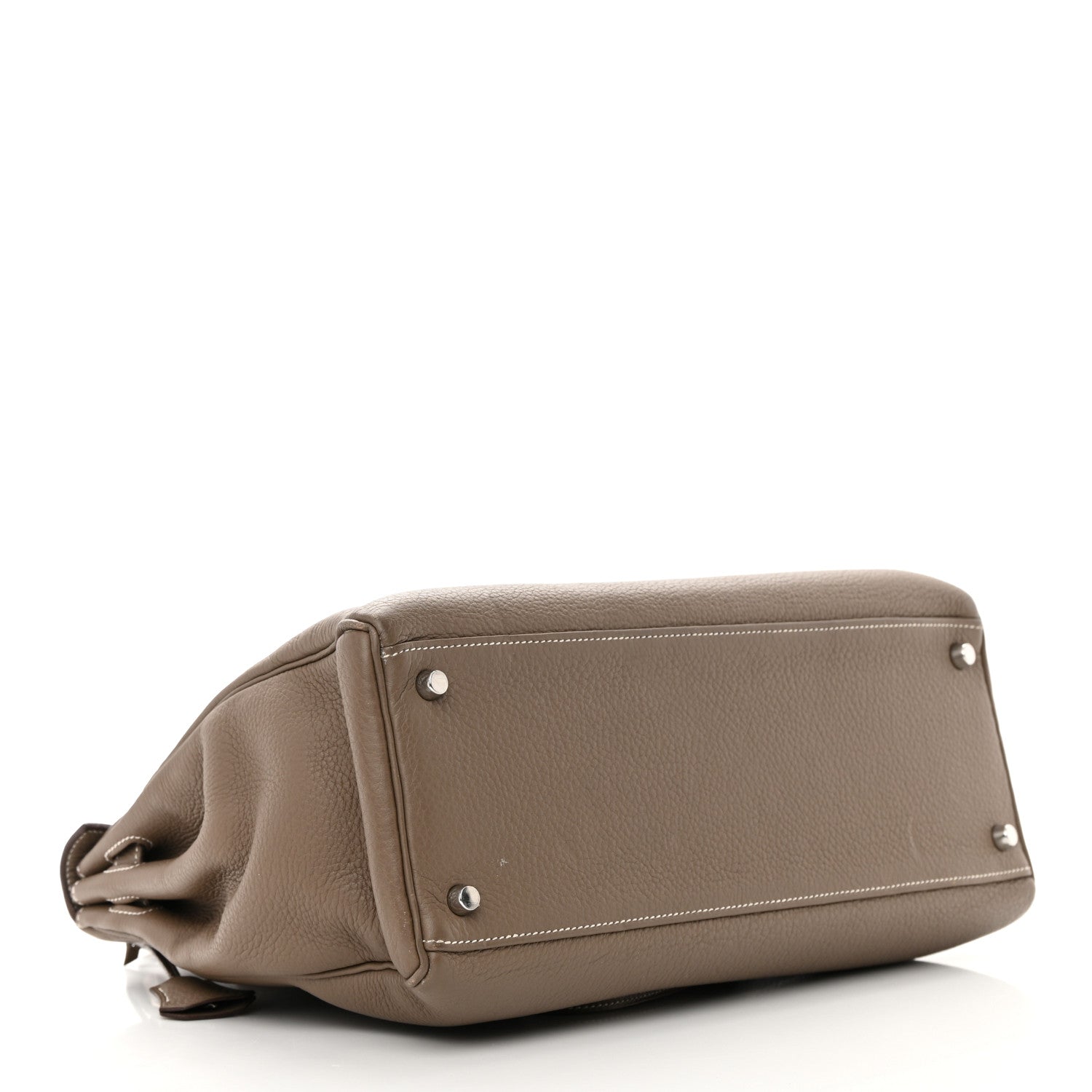 Hermes Taurillon Clemence Kelly Retourne 35 Etoupe 4 of 20