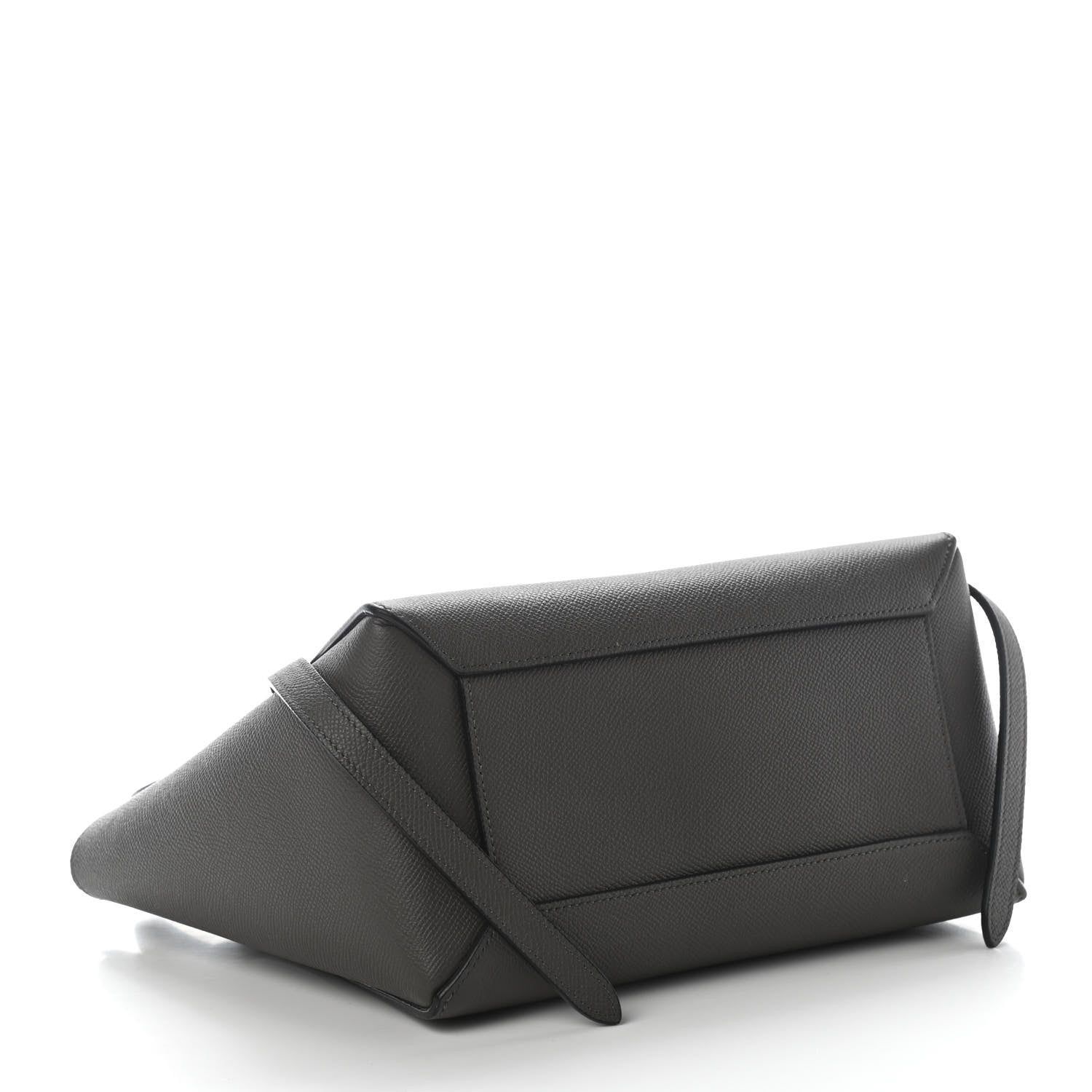 Celine Grained Calfskin Nano Belt Bag Grey 4 of 9
