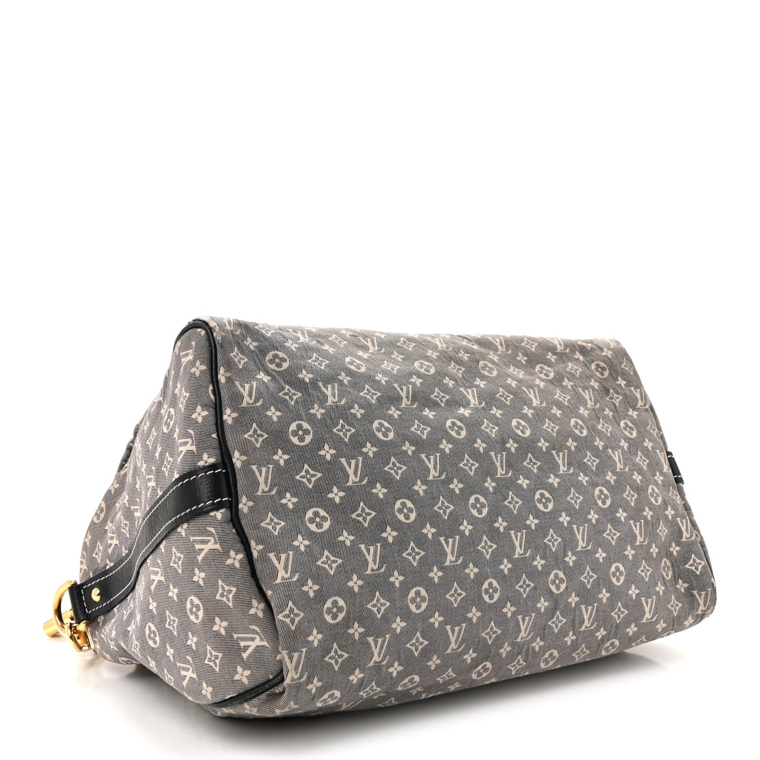 Louis Vuitton Mini Lin Speedy Bandouliere Blue 4 of 18