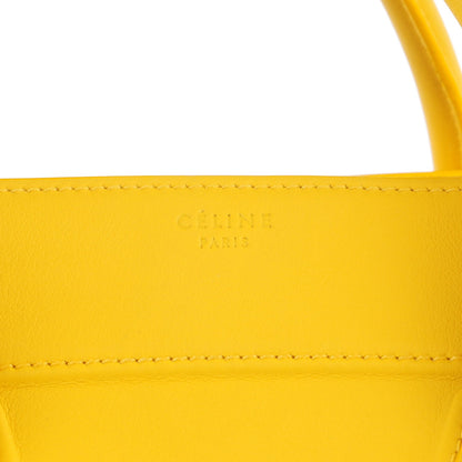 Celine Supple Calfskin Large Phantom Luggage Sun Yellow 10 of 10