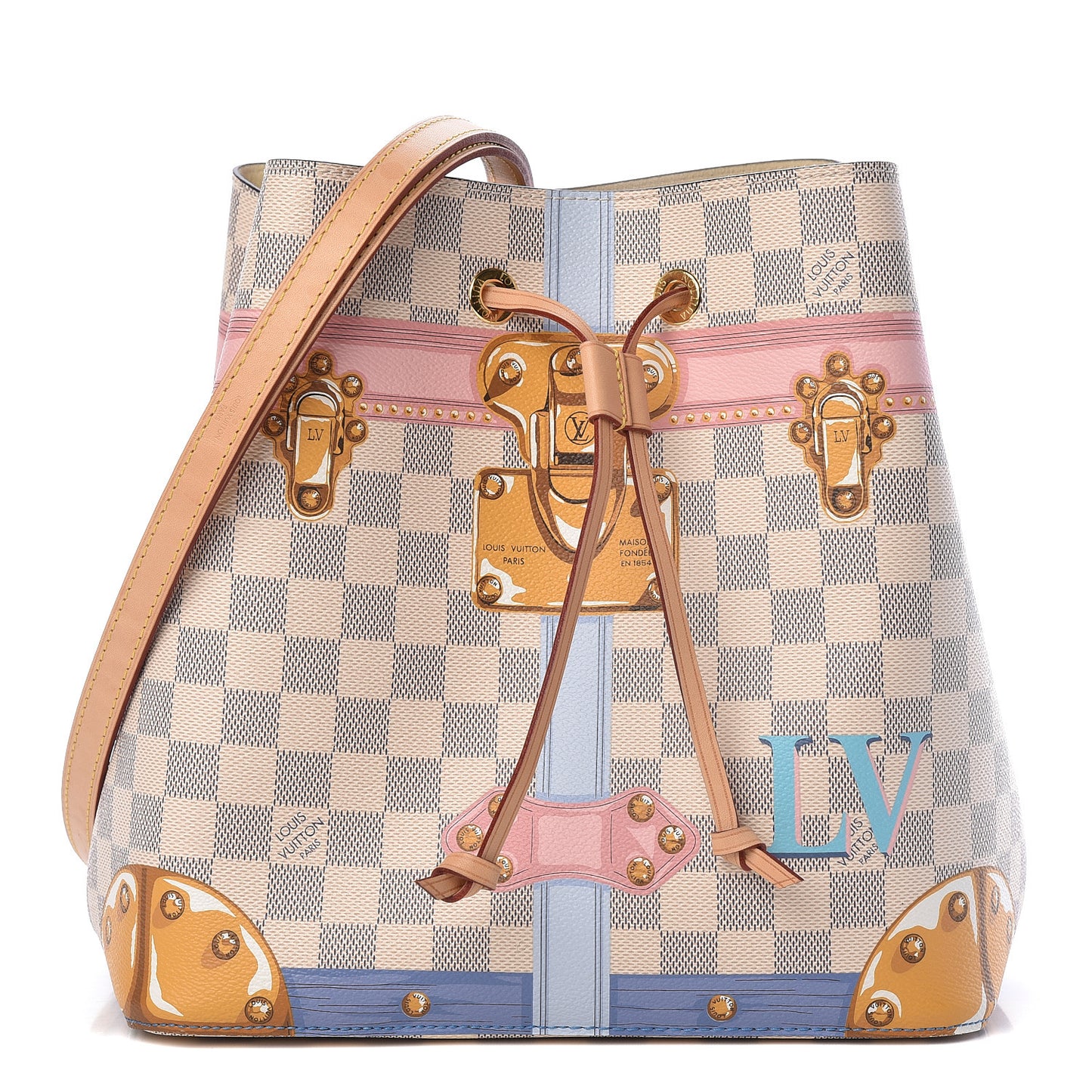 Damier Azur Summer Trunks Neonoe