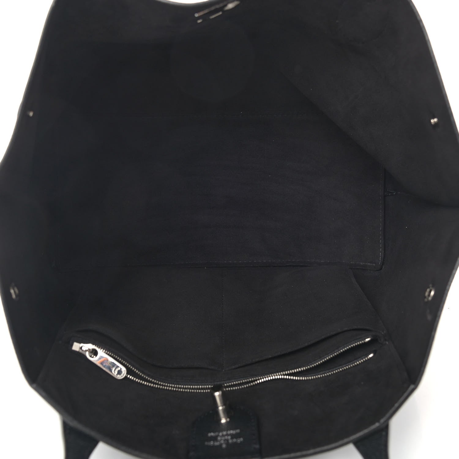 Louis Vuitton Calfskin Lockme Go Tote Black 5 of 14