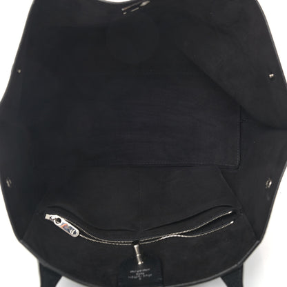 Louis Vuitton Calfskin Lockme Go Tote Black 5 of 14