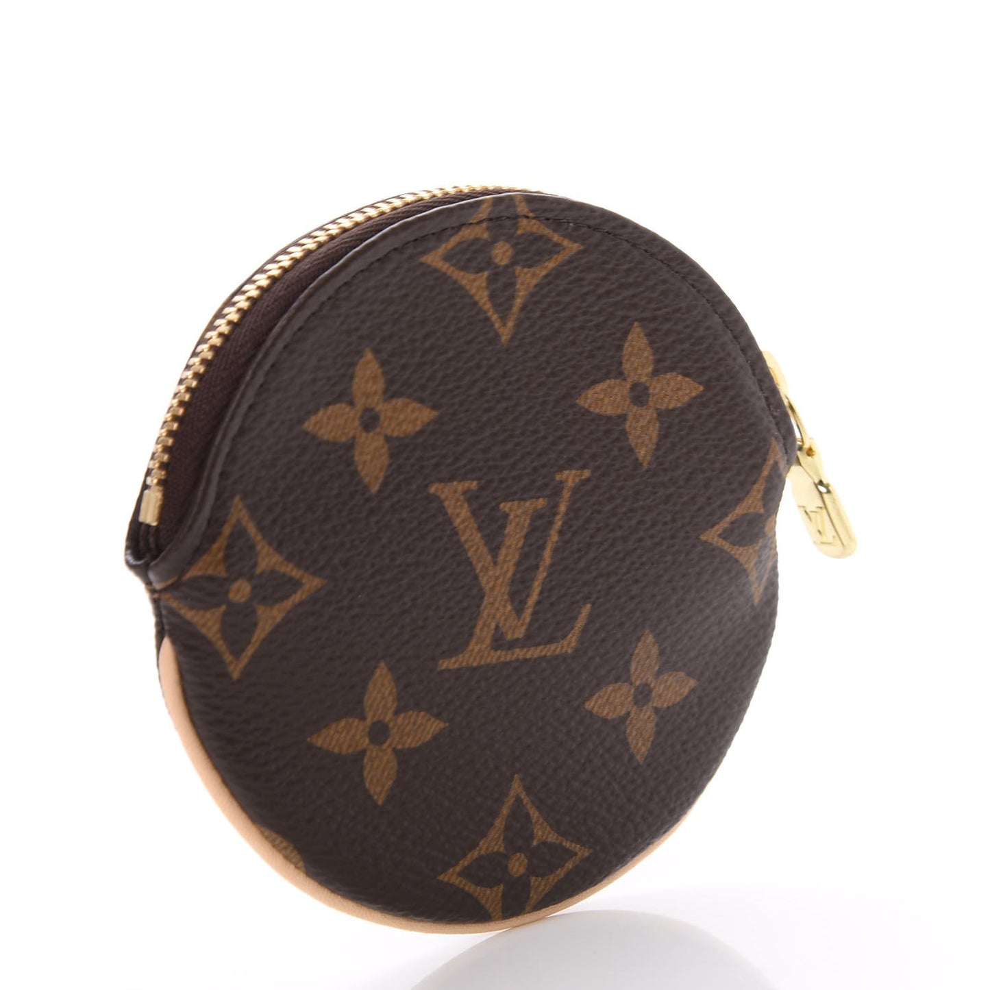 Monogram Round Coin Purse