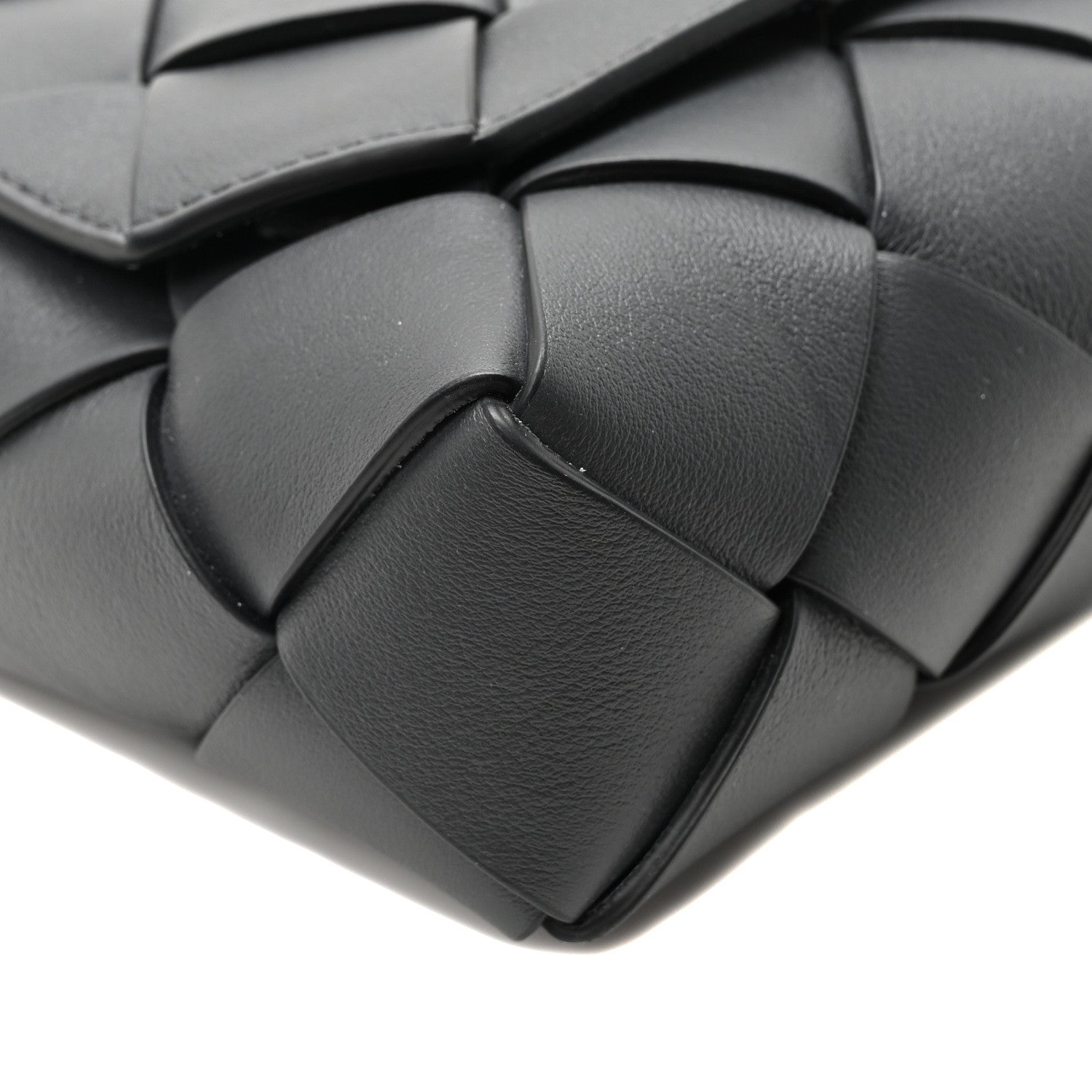 Bottega Veneta Calfskin Intreccio Diago Crossbody Bag Ardoise 8 of 9