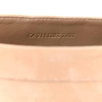 Hermes Suede Calfskin Womens Trip Espadrilles 37 Bois de Santal 6 of 9